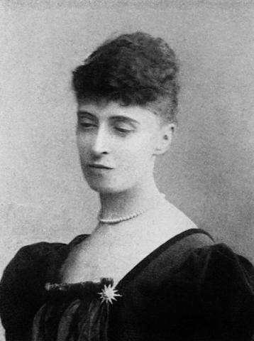 A photograph of Alice Meynell